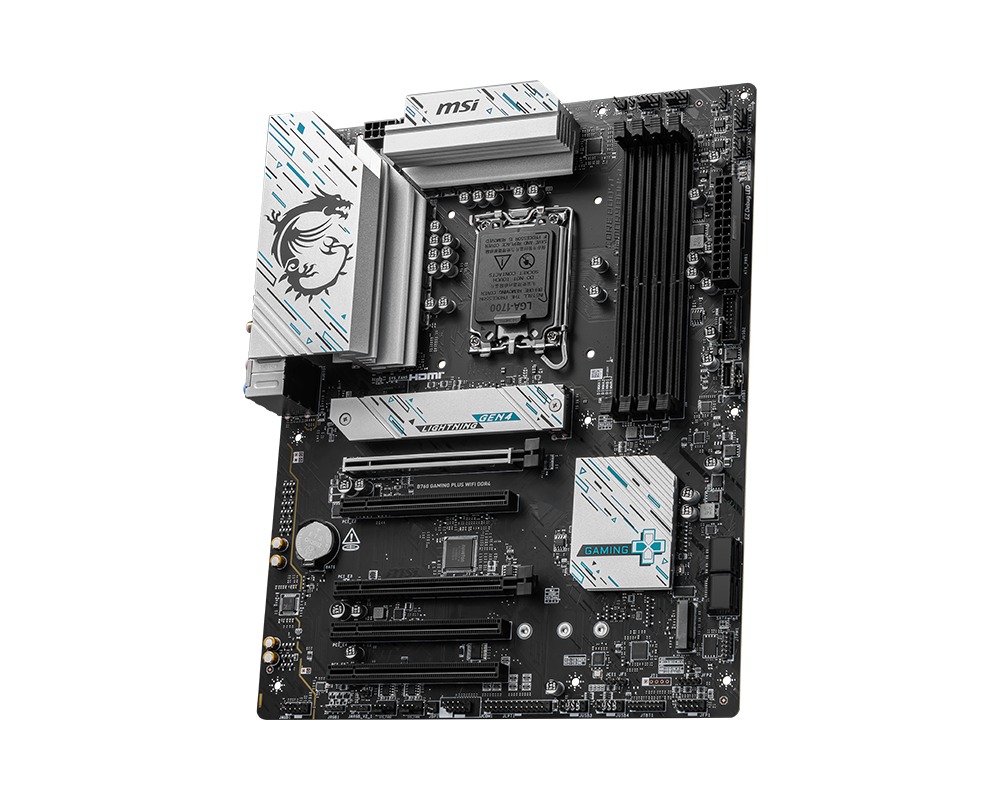MSI B760 GAMING PLUS WIFI DDR4/ LGA 1700/ ATX 