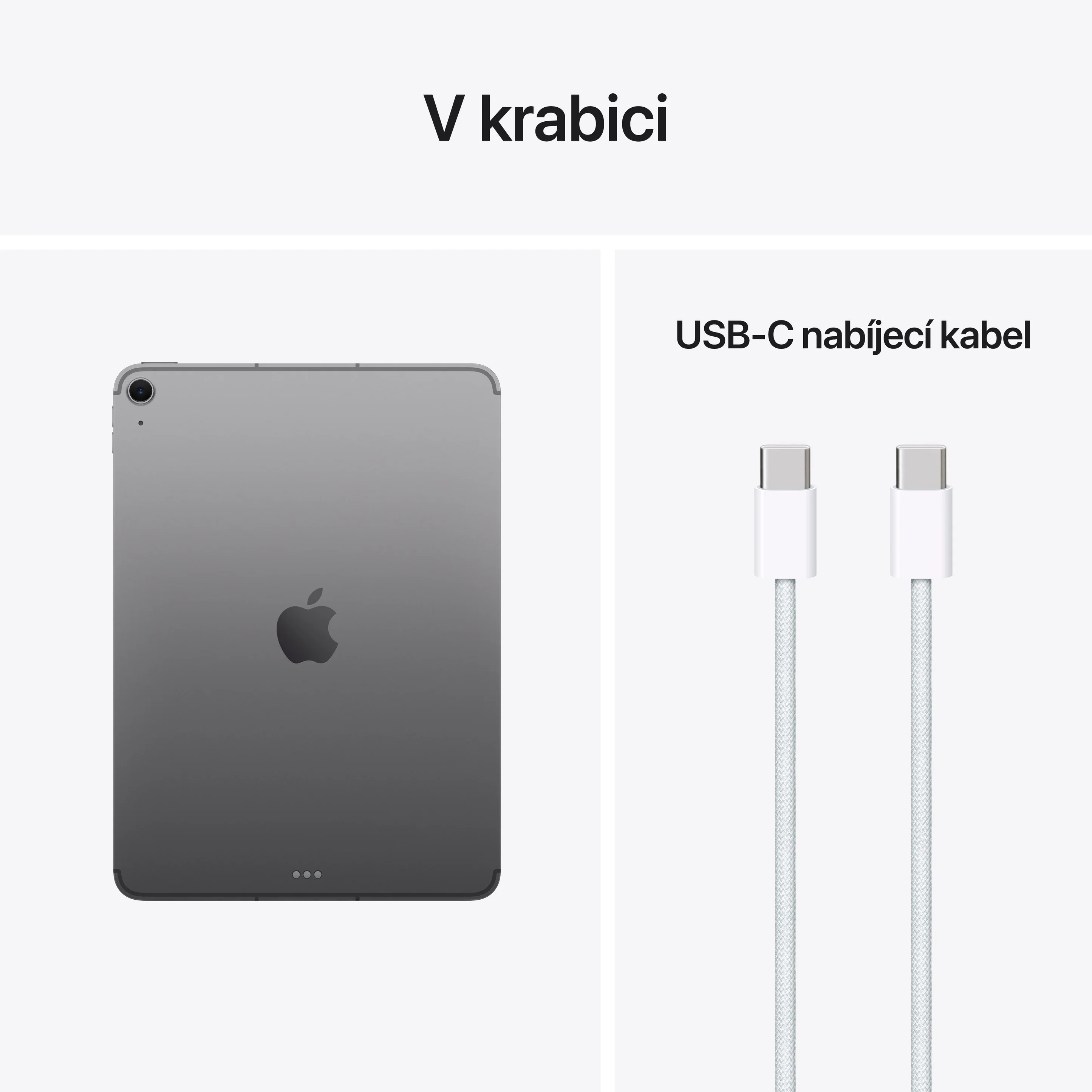 Apple iPad Air 11"/ (M4) Wi-Fi + Cellular/ 11"/ 2360x1640/ 12GB/ 128GB/ iPadOS26/ Space Grey 