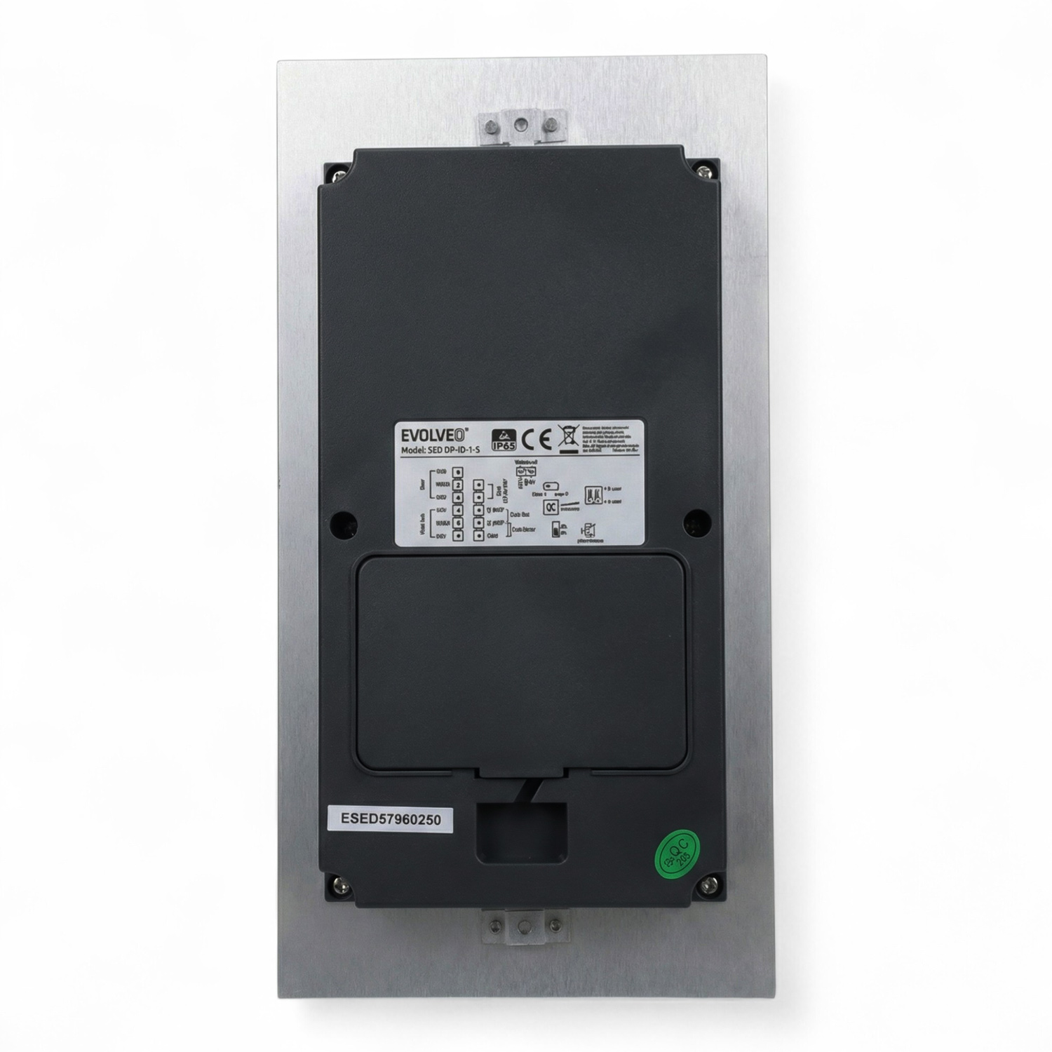 EVOLVEO DoorPhone ID-1, 2-drôtový videotelefón s RFID, odtlačkom prsta a podporou ONVIF kamier 