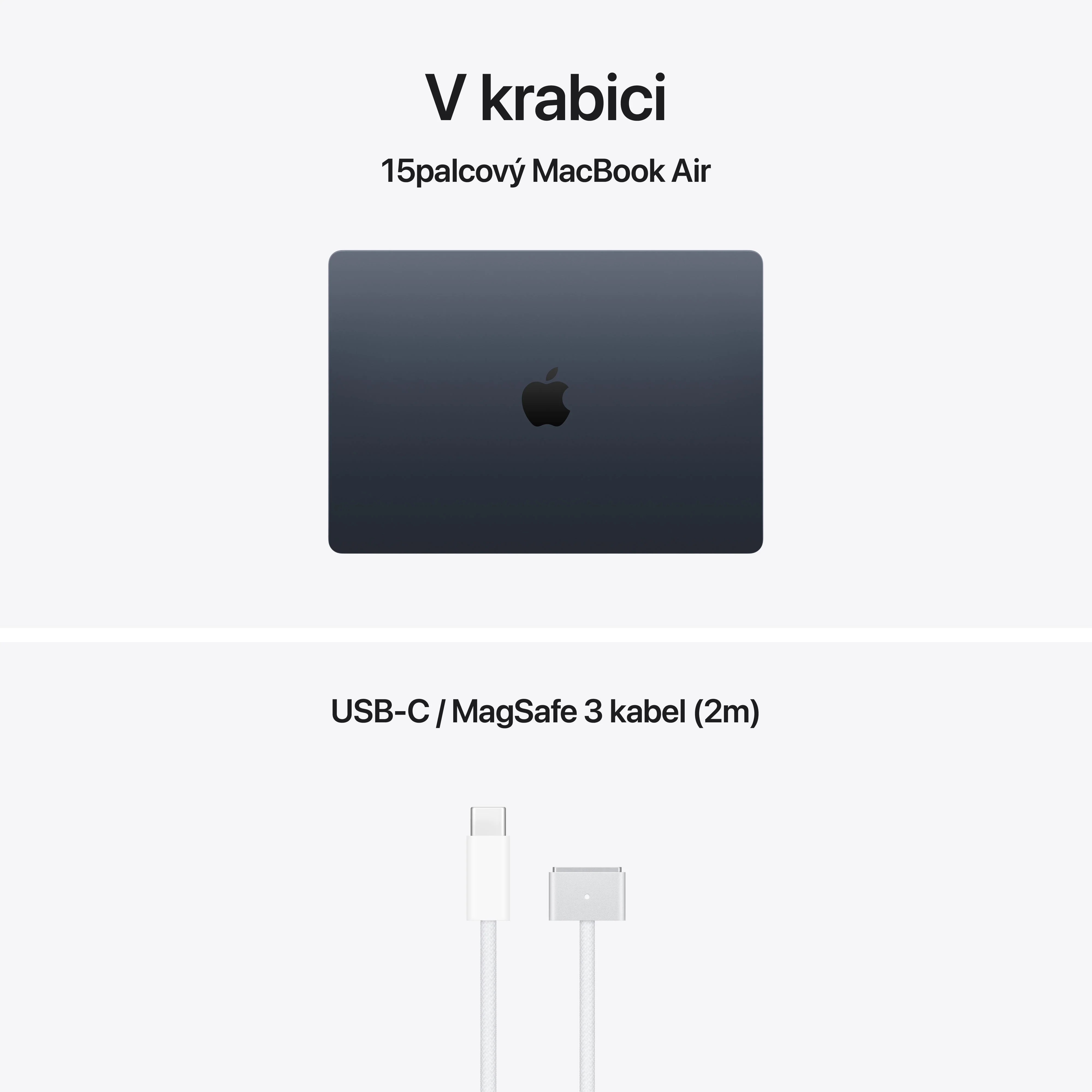Apple MacBook Air 15"/ M5/ 15, 3"/ 2880x1864/ 16GB/ 1TB/ M5/ Tahoe/ Midnight/ 1R 