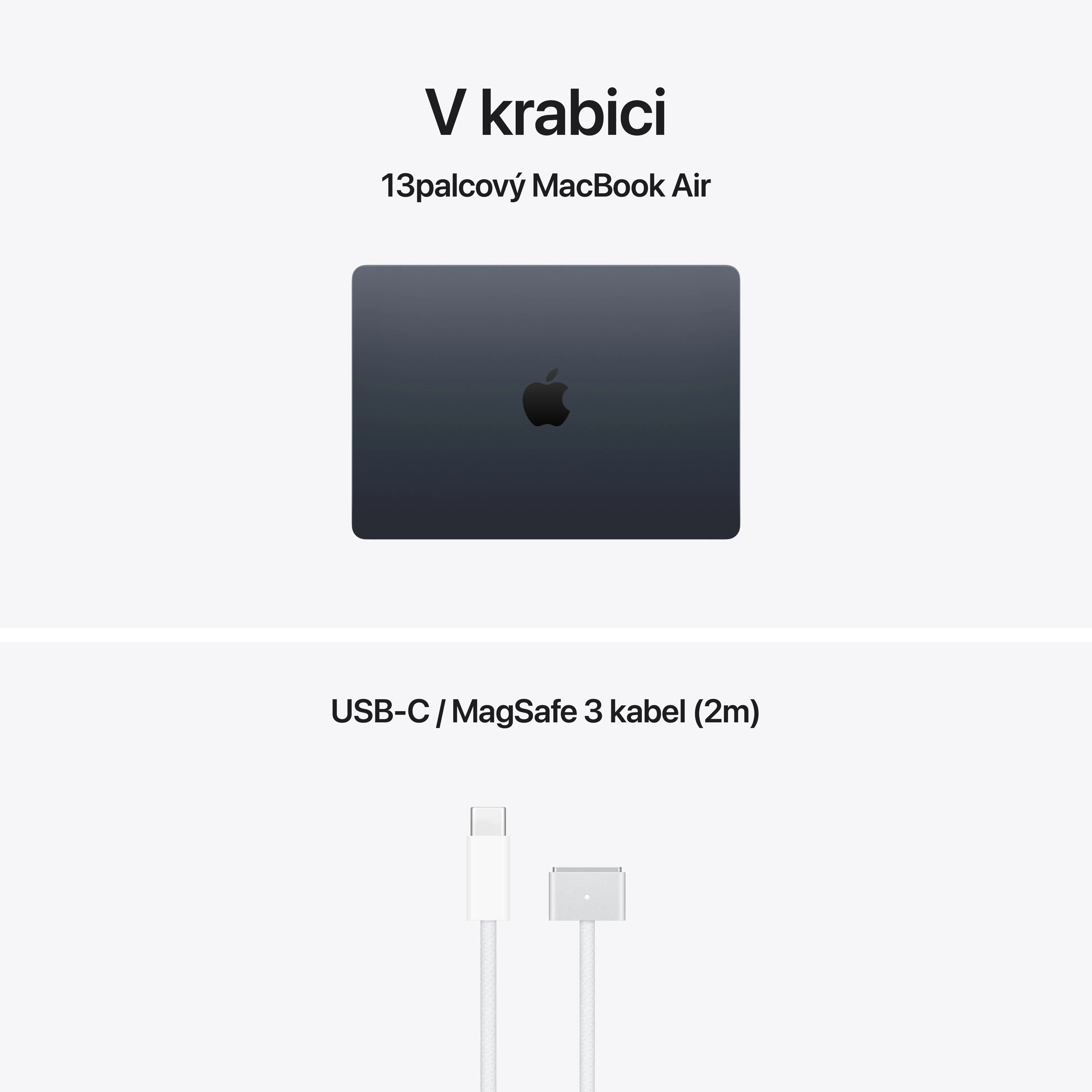 Apple MacBook Air 13"/ M5/ 13, 6"/ 2560x1664/ 16GB/ 1TB/ M5/ Tahoe/ Midnight/ 1R 