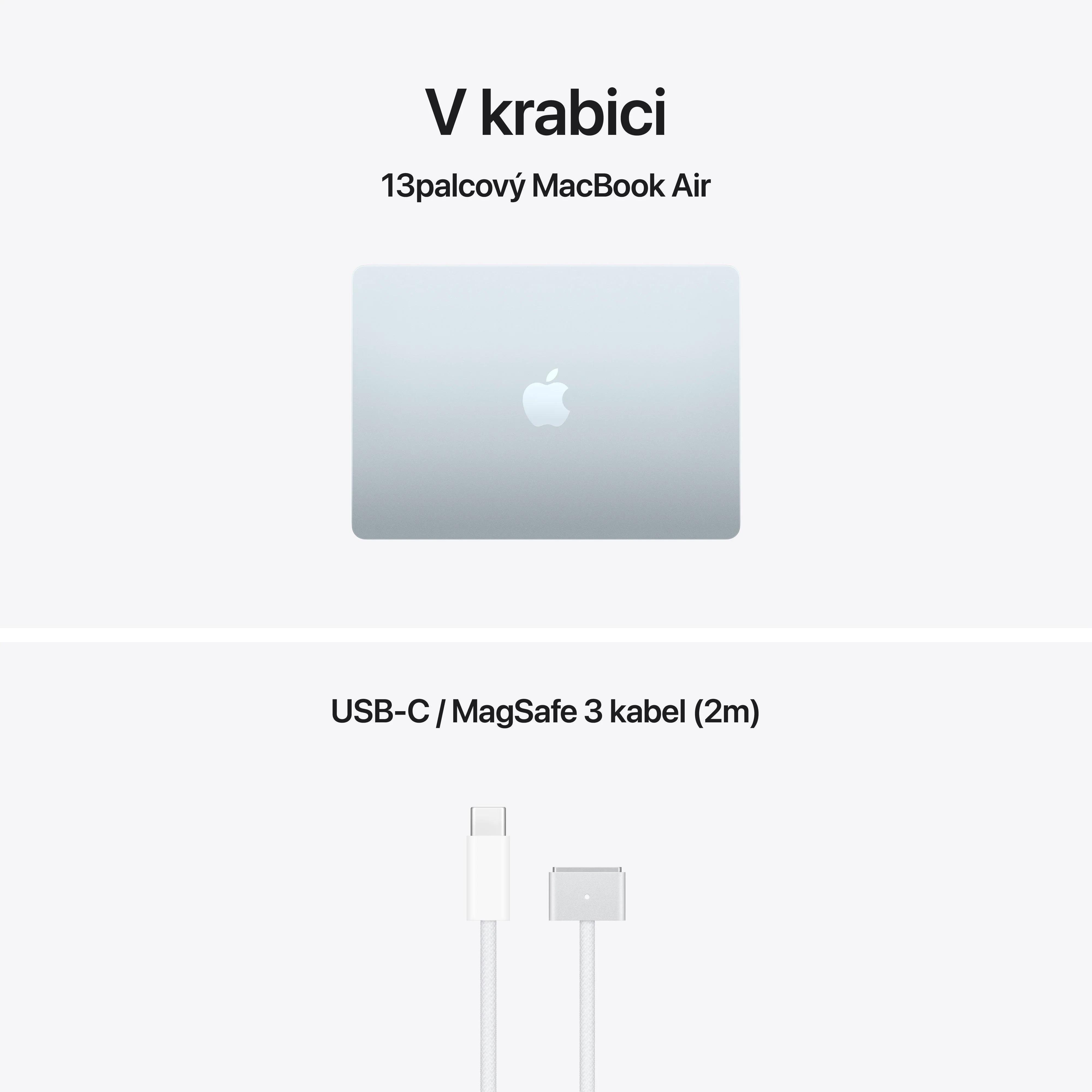 Apple MacBook Air 13"/ M5/ 13, 6"/ 2560x1664/ 24GB/ 1TB/ M5/ Tahoe/ Sky Blue/ 1R 