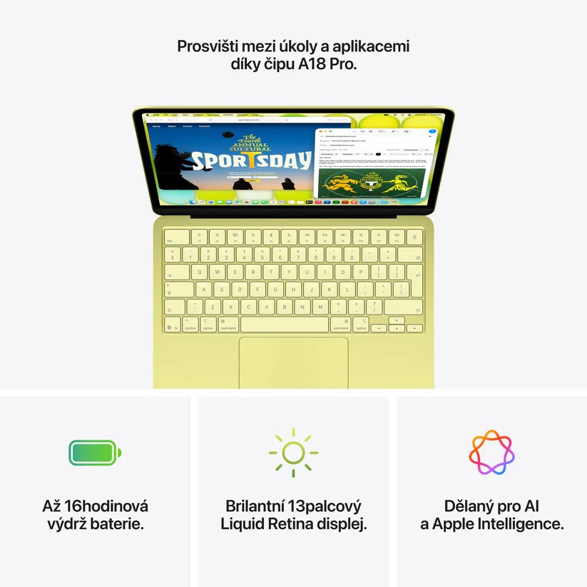 MacBook Neo 13" A18P 6C CPU/ 5C GPU/ 8G/ 512/ SK/ IND 