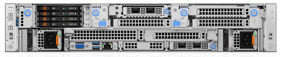 Dell server PowerEdge R570 6507P/ 32GB/ 1x960 SSD/ 16x2, 5"/ H965i/ 3NBD Basic/ 2x 1100W 