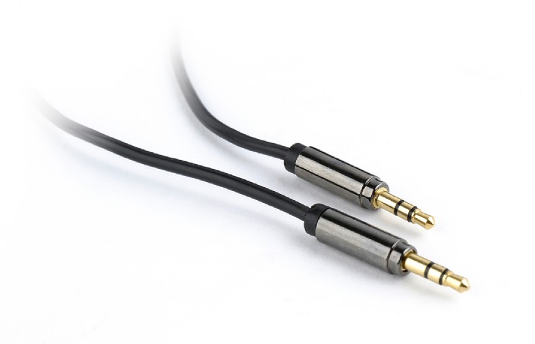 CABLEXPERT prípojný jack 3, 5mm M/ M, pozla., 1m