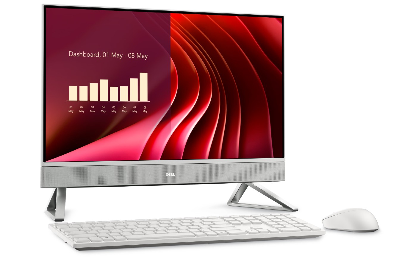 Dell/ 24 All-in-One EC24250/ 23, 8"/ FHD/ i5-1334U/ 16GB/ 512GB/ Intel int/ W11P/ Biela/ 3ROn-Site 
