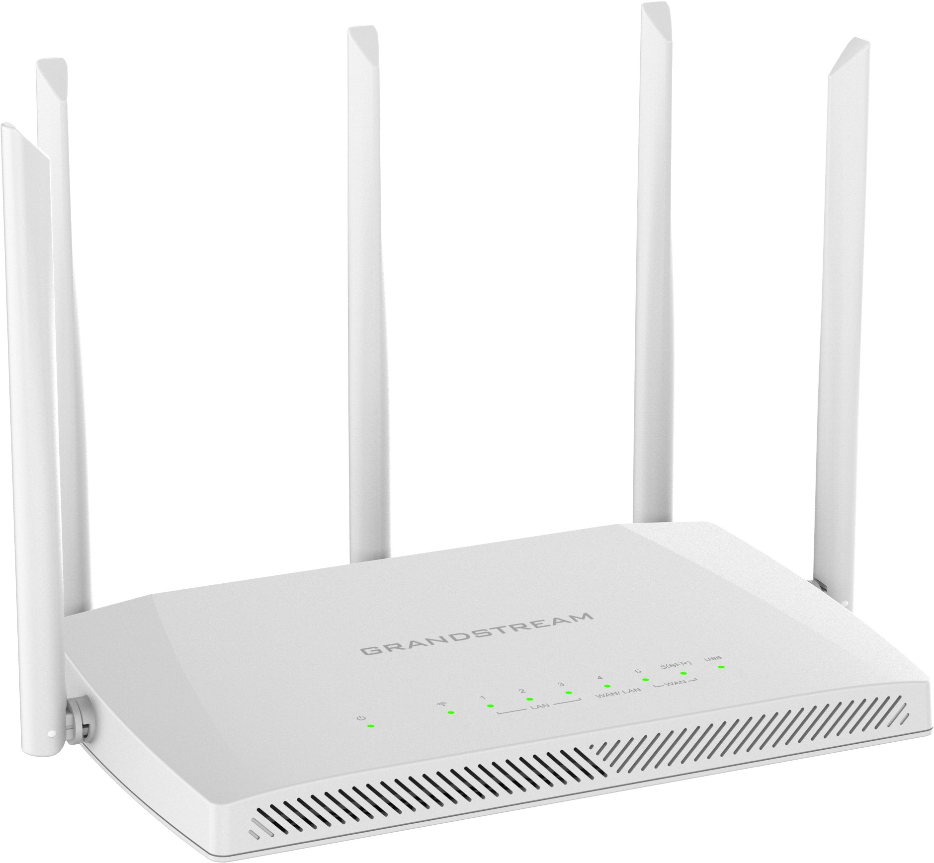 Grandstream GWN7062 Wi-Fi 6 router, 1× 2.5G Combo SFP/ RJ45 WAN, 1× 1G WAN/ LAN, 1× 2.5G LAN, 2× 1G LA 