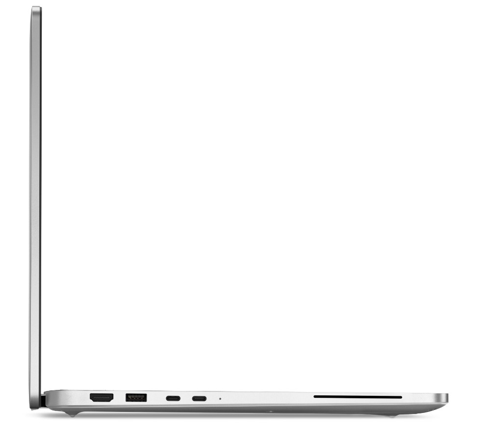 Dell Pro 16 Plus/ PB16255/ AI7PRO-350/ 16"/ WUXGA/ 32GB/ 512GB/ AMD int/ W11P/ Silver/ 3R NBD 