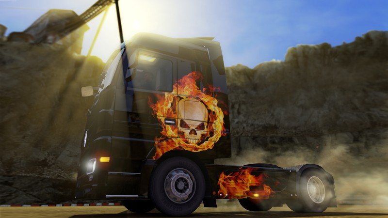 ESD Euro Truck Simulátor 2 Halloween Paint Jobs 