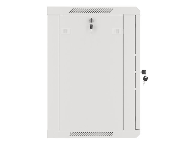 LANBERG RACKOVÁ SKRIŇA 19" NÁSTENNÁ 12U/ 600X450 PRO VLASTNÚ MONTÁŽ S KOVOVÝMI DVERAMI ŠEDÁ 