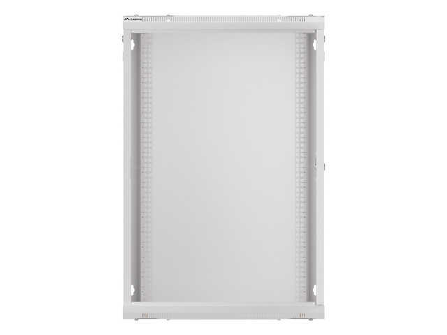 LANBERG 19" RACKOVÁ SKRIŇA PRO MONTÁŽ NA STENU 18U/ 600X450 (FLAT PACK) ŠEDÁ V2 