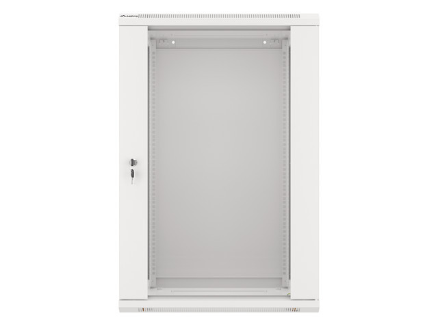 LANBERG 19" RACKOVÁ SKRIŇA PRO MONTÁŽ NA STENU 18U/ 600X450 (FLAT PACK) ŠEDÁ V2 