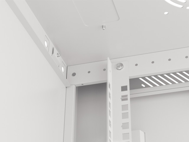 LANBERG RACKOVÁ SKRIŇA 19" NÁSTENNÁ 27U/ 600X450 (FLAT PACK) ŠEDÁ V2 