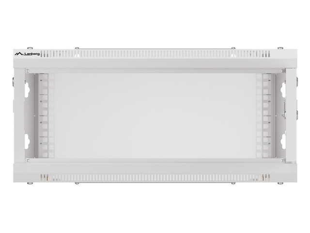 LANBERG RACKOVÁ SKRIŇA 19" PRO MONTÁŽ NA STENU 4U/ 600X600 (FLAT PACK) V2 ŠEDÁ 