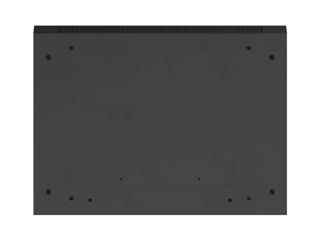 LANBERG 19" RACKOVÁ SKRIŇA PRO MONTÁŽ NA STENU 22U/ 600X450 (FLAT PACK) S PROSKLENÝMI DVERMI ČIERNA V2 