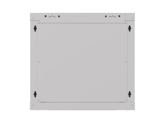 LANBERG 19" RACKOVÁ SKRIŇA PRO MONTÁŽ NA STENU 9U/ 540X350 (FLAT PACK) S PROSKLENÝMI DVERAMI ŠEDÁ 