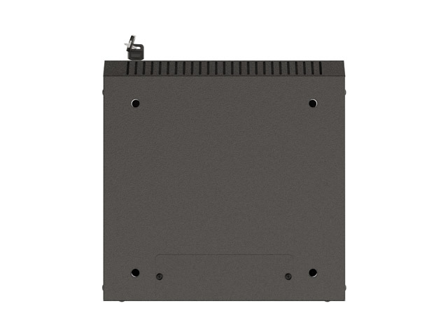LANBERG RACKOVÁ SKRIŇA 10" NÁSTENNÁ 4U/ 300X300 (FLAT PACK) S PRESKLENÝMI DVERMI ČIERNA 