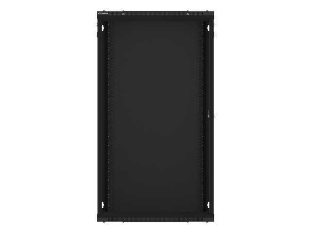 LANBERG 19" RACKOVÁ SKRIŇA PRO MONTÁŽ NA STENU 22U/ 600X600 (FLAT PACK) ČIERNA V2 