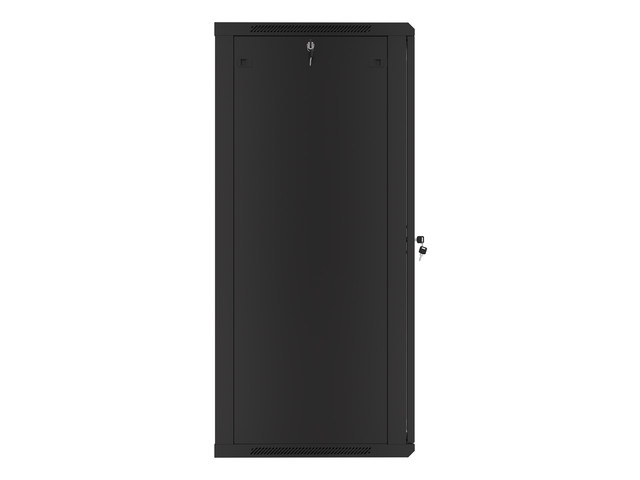 LANBERG 19" RACKOVÁ SKRIŇA PRO MONTÁŽ NA STENU 27U/ 600X600 (FLAT PACK) ČIERNA V2 