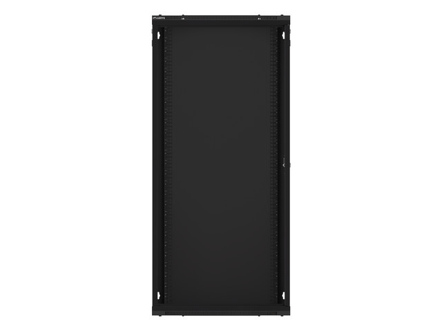 LANBERG 19" RACKOVÁ SKRIŇA PRO MONTÁŽ NA STENU 27U/ 600X600 (FLAT PACK) ČIERNA V2 