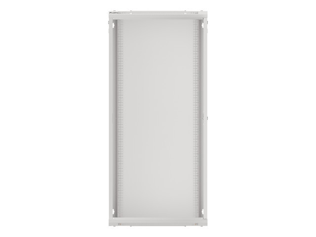 LANBERG RACKOVÁ SKRIŇA 19" NÁSTENNÁ 27U/ 600X600 (FLAT PACK) S PRESKLENÝMI DVERAMI ŠEDÁ V2 