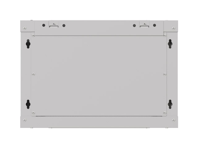 LANBERG 19" RACKOVÁ SKRIŇA PRO MONTÁŽ NA STENU 6U/ 540X350 (FLAT PACK) S PROSKLENÝMI DVERAMI ŠEDÁ 