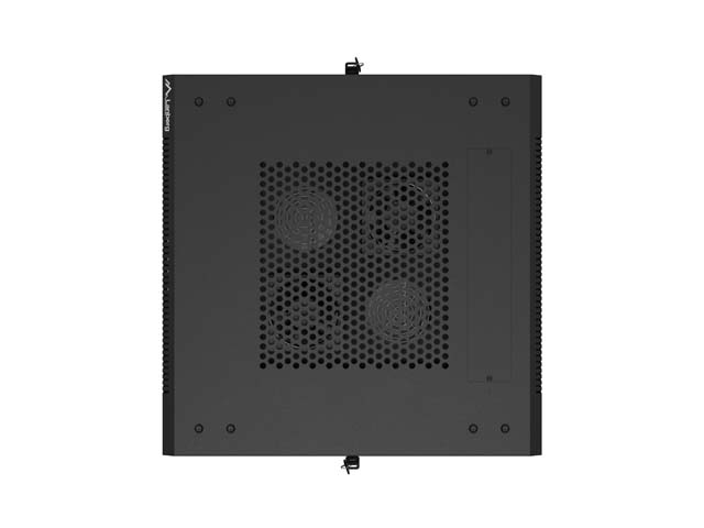 LANBERG 19" VOĽNE STOJÚCA RACKOVÁ SKRIŇA 32U/ 600X600 (FLAT PACK) S PRESKLENÝMI DVERAMI ČIERNA 