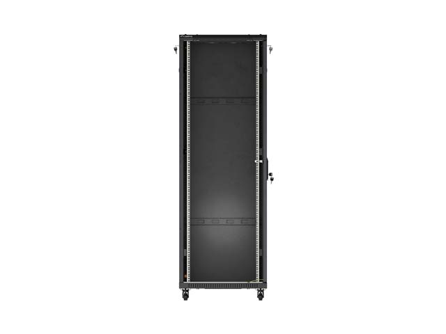 LANBERG 19" VOĽNE STOJÚCA RACKOVÁ SKRIŇA 37U/ 600X600 (FLAT PACK) S PRESKLENÝMI DVERAMI ČIERNA 