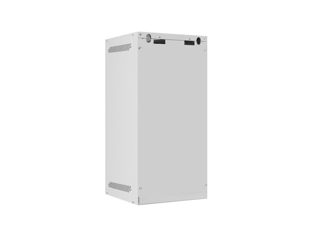LANBERG RACKOVÁ SKRIŇA 10" NÁSTENNÁ 12U/ 280X310 PRO VLASTNÚ MONTÁŽ S KOVOVÝMI DVERAMI ŠEDÁ-FLAT PACK 