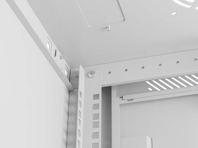LANBERG NÁSTENNÁ INŠTALAČNÁ SKRIŇA 19" 4U 600X600 ŠEDÉ PERFOROVANÉ DVERE (PLOCHÉ BALENIE) 