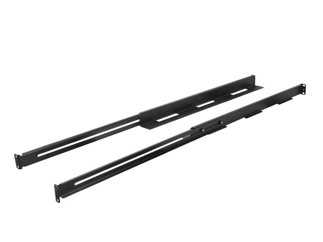 LANBERG SADA KOĽAJNÍC PRO MONTÁŽ DO RACKU 19" POSUVNÁ 650-1090 MM ČIERNA 