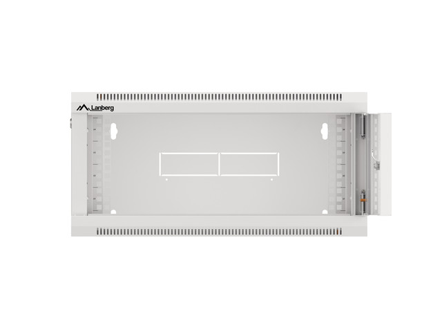 LANBERG RACKOVÁ SKRIŇA 19" NÁSTENNÁ 4U 600 RÝCHLA MONTÁŽ (PLOCHÉ BALENIE) ŠEDÁ 