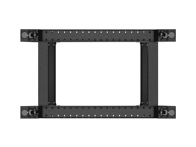 LANBERG OTVORENÝ RACK 22U 600X1000 ČIERNY 