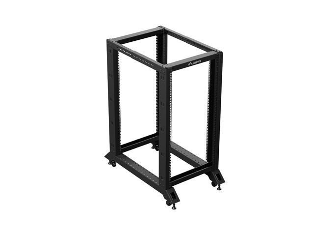 LANBERG OTVORENÝ RACK 22U 600X1000 ČIERNY 