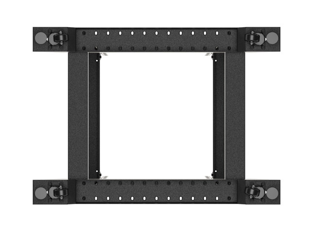 LANBERG OTVORENÝ RACK 32U 600X800 ČIERNY V2 
