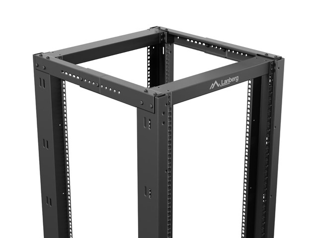LANBERG OTVORENÝ RACK 32U 600X800 ČIERNY V2 