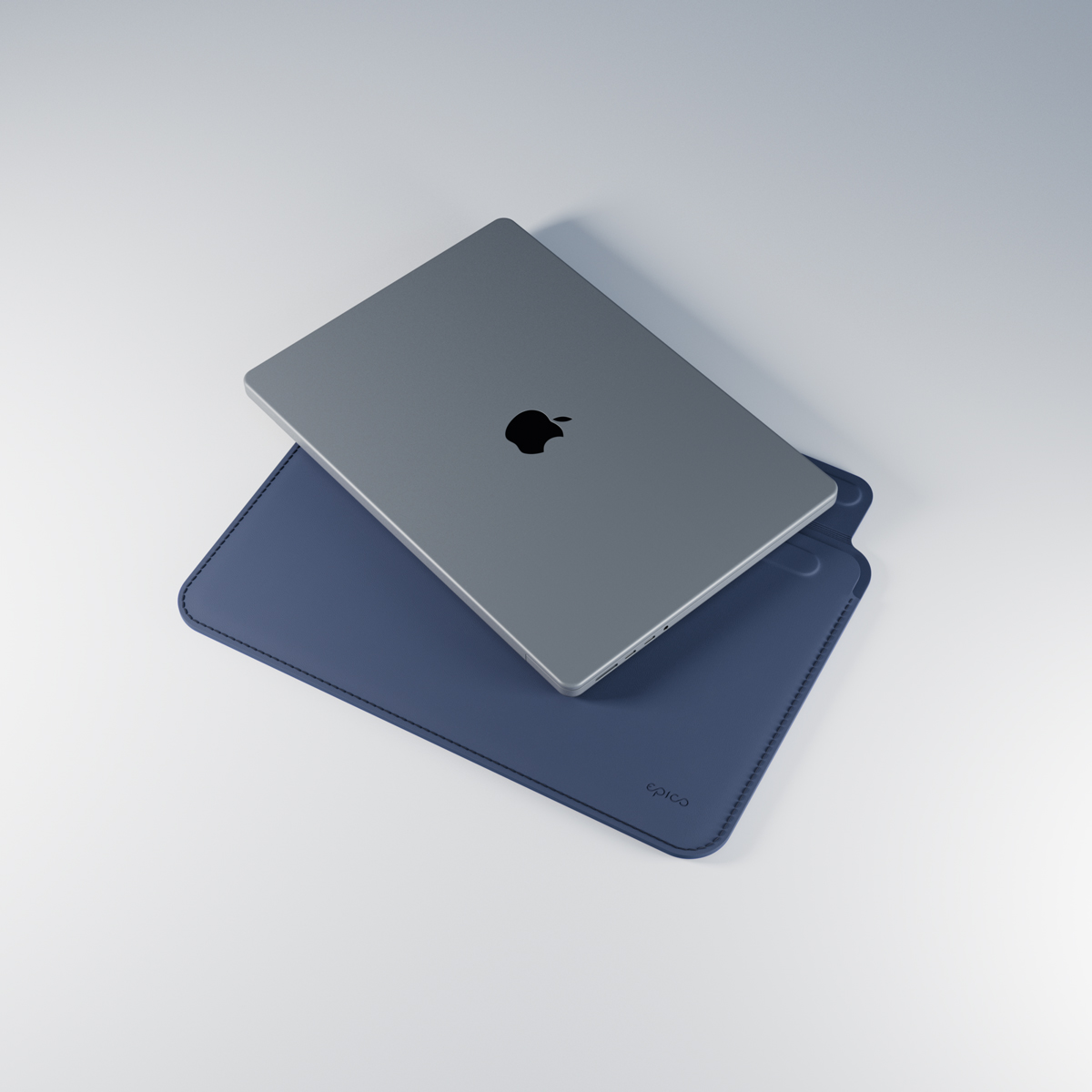 Epico TechGrain Sleeve MacBook Air 15" - tmavo modrá 