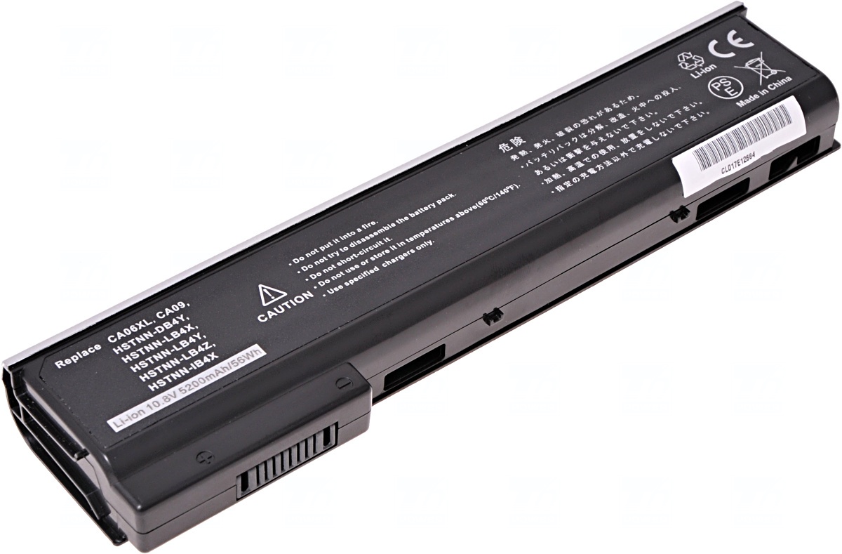 Batéria T6 Power HP ProBook 640 G1, 645 G1, 650 G1, 655 G1, 5200mAh, 56Wh, 6cell