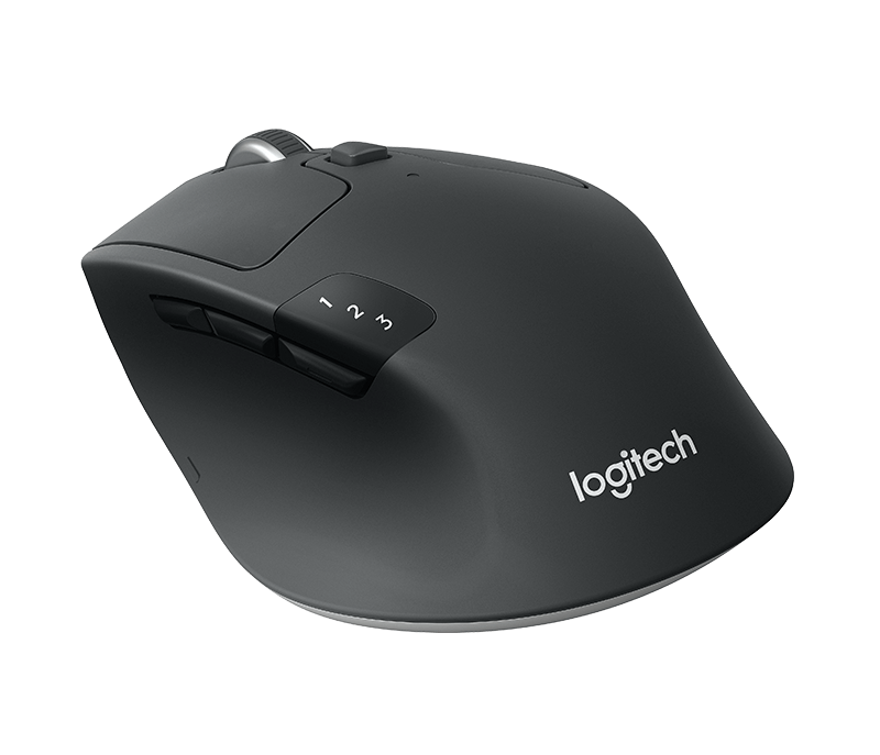 Logitech M720/ Ergonomická/ Optická/ Pre pravákov/ 1 000 DPI/ Bezdrôtová Bluetooth/ Čierna