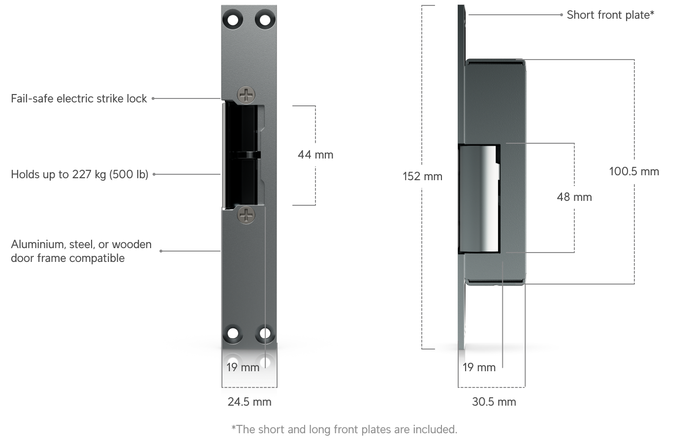 Ubiquiti UACC-Lock-Strike-Safe-8mm, UniFi Access Fail-Safe Strike Lock 8mm 