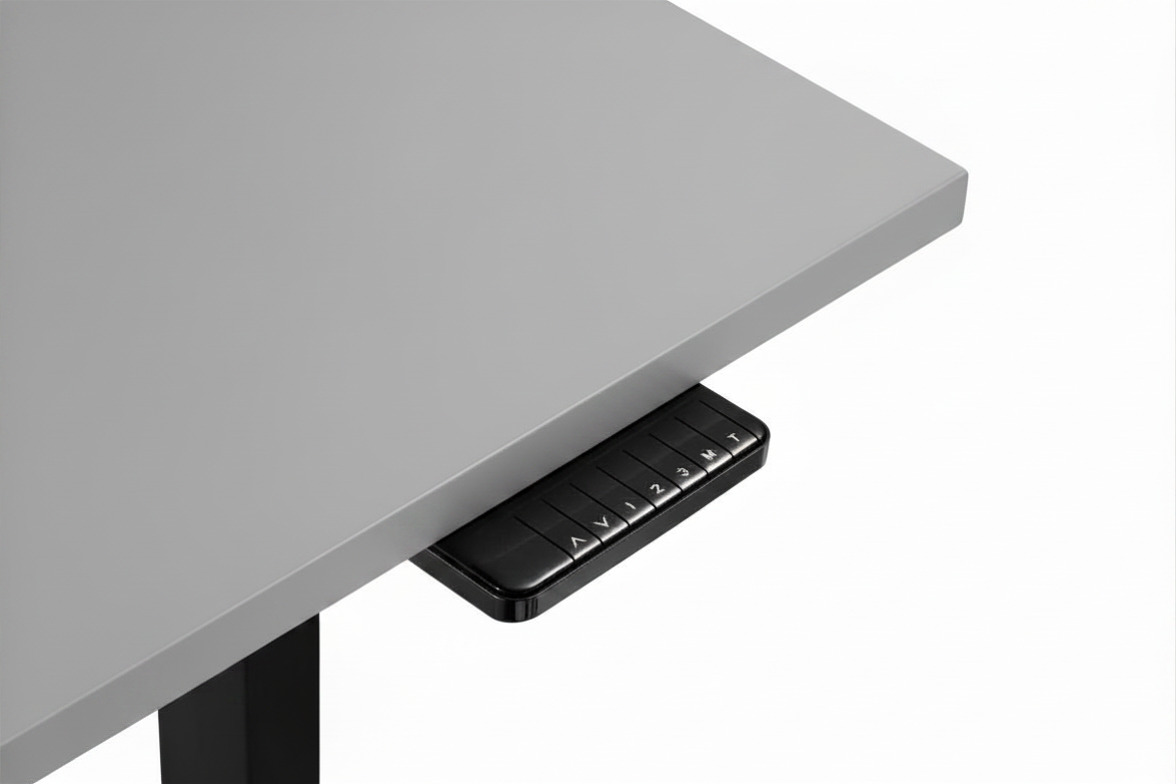 Stolová doska BR168G, 1600 x 800 x 25 mm sivá pre výškovo nastaviteľné podnože Brateck 
