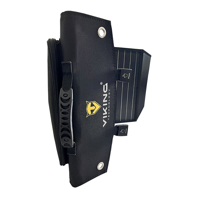 Solárny panel Viking L60 PD/ 60W výkon/ USB-A QC/ USB-C PD/  