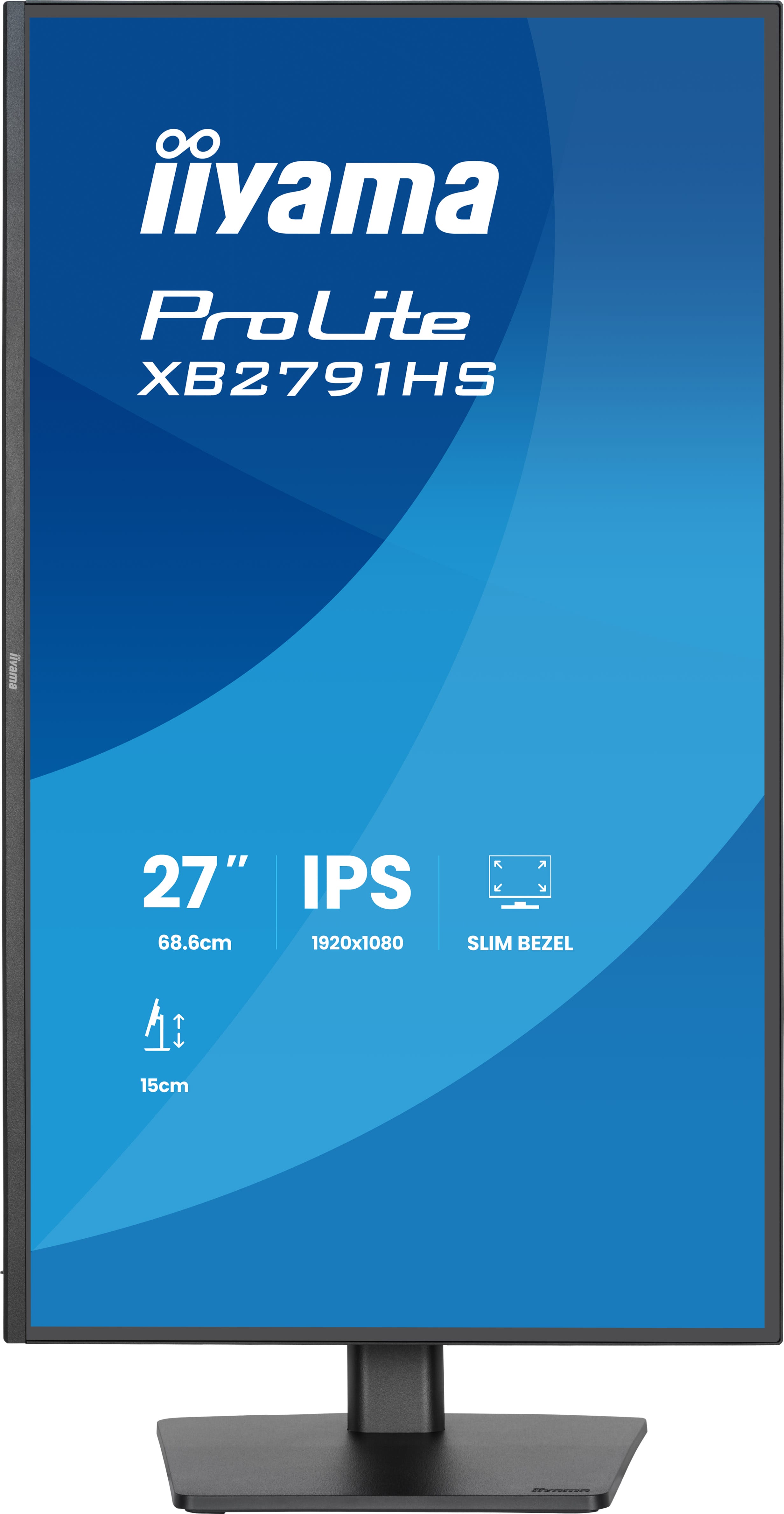 iiyama ProLite/ XB2791HS-B1/ 27"/ IPS/ FHD/ 120Hz/ 1ms/ Čierna/ 3R 