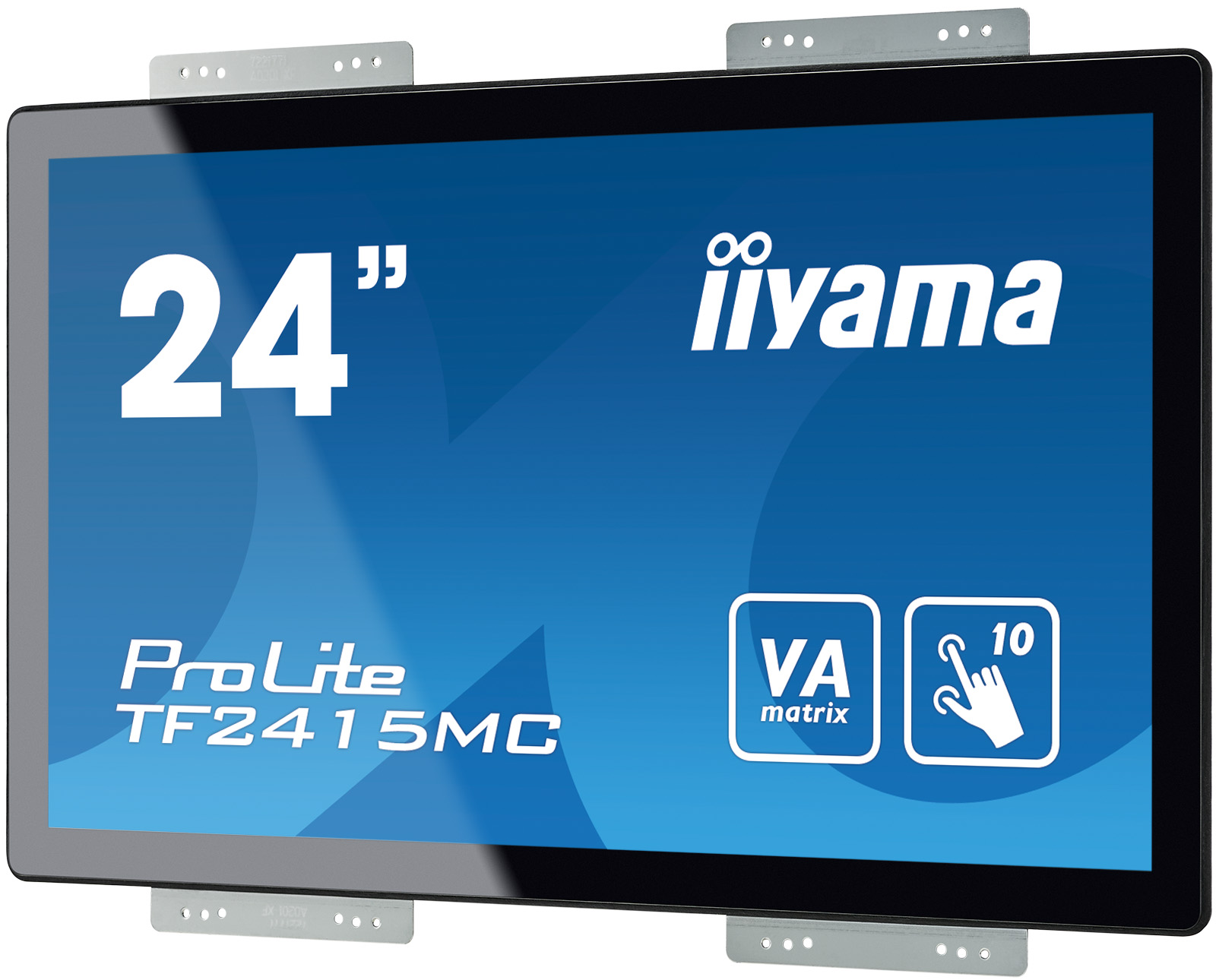 24" iiyama TF2415MC-B2: VA, FullHD, capacitive, 10P, 350cd/ m2, VGA, DP, HDMI, černý 