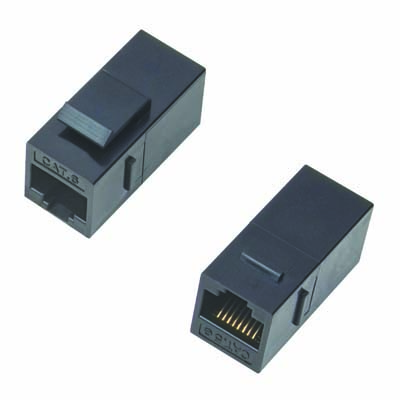 DATACOM Spojka panel UTP 2 x RJ45 (8p8c) Cat5e, priama, plast