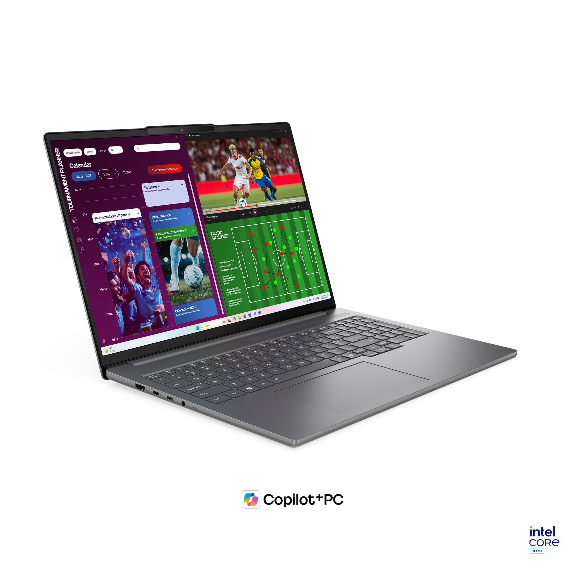 Lenovo IdeaPad Pro 5/ 16IPH11/ UX9-388H/ 16"/ 2880x1800/ 32GB/ 1TB/ Intel int/ bez OS/ Gray/ 2R 