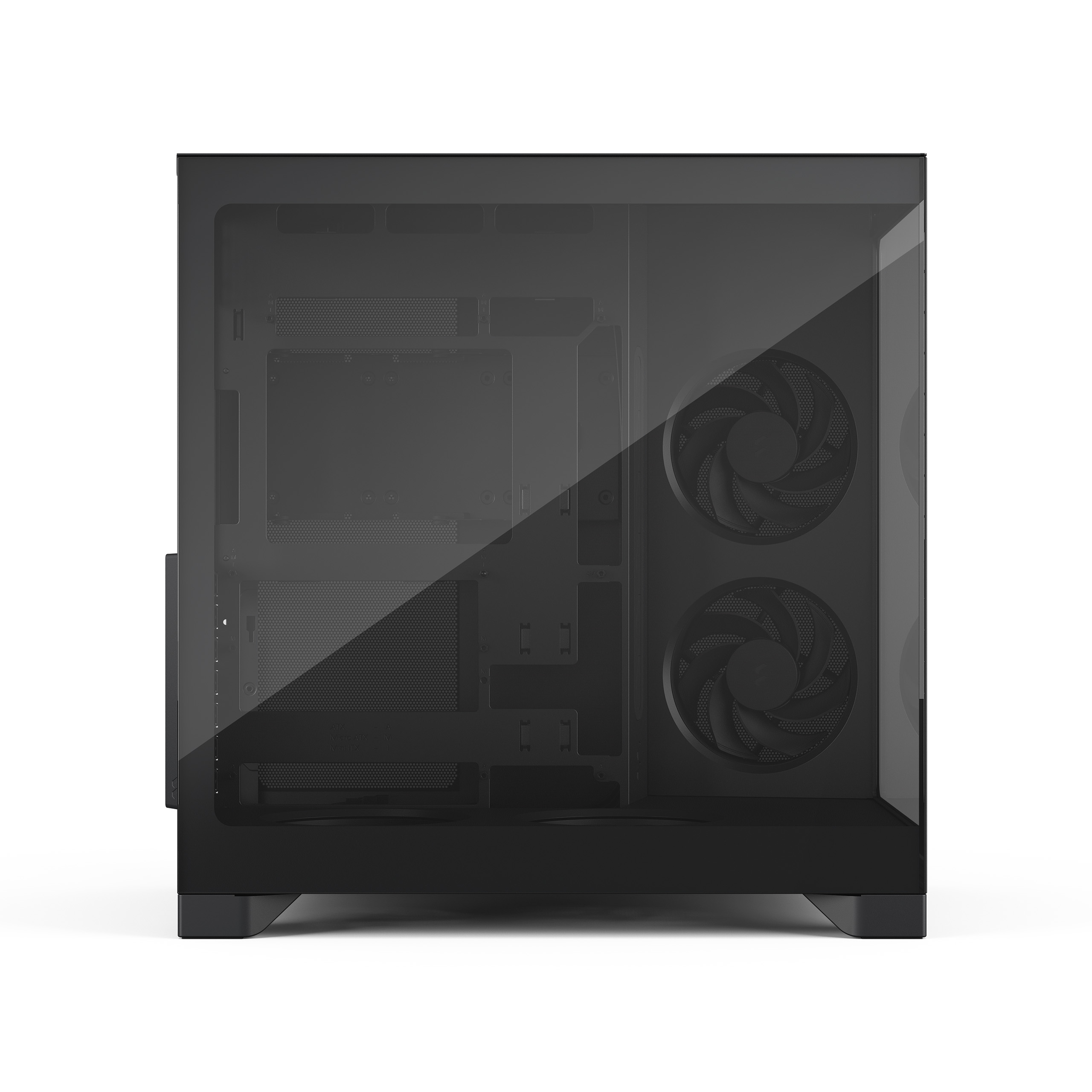 Fractal Pop 2 Vision/ Midi Tower/ Transpar./ Čierna 