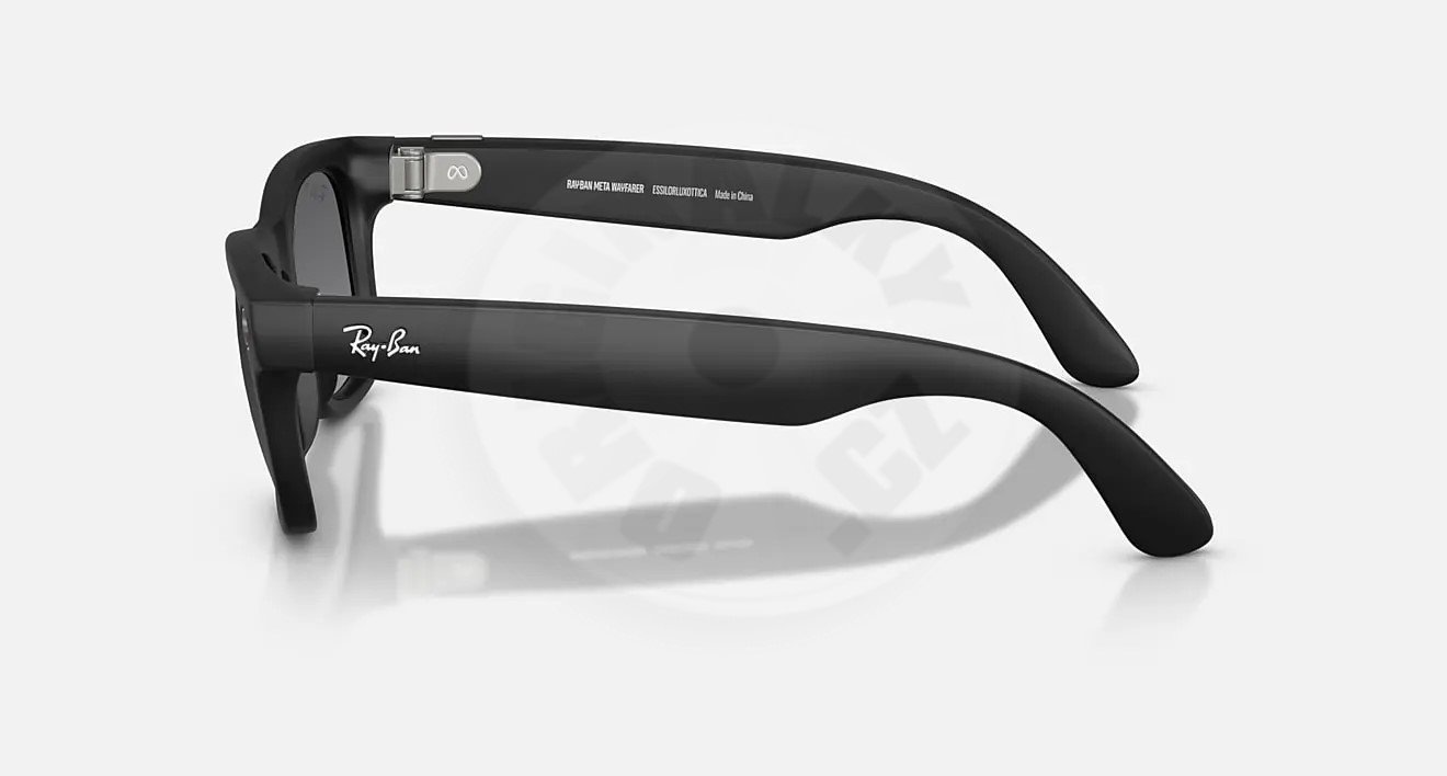 Meta Ray-Ban Gen2 Wayfarer, Matte Black, Grey Polarized Gradient 