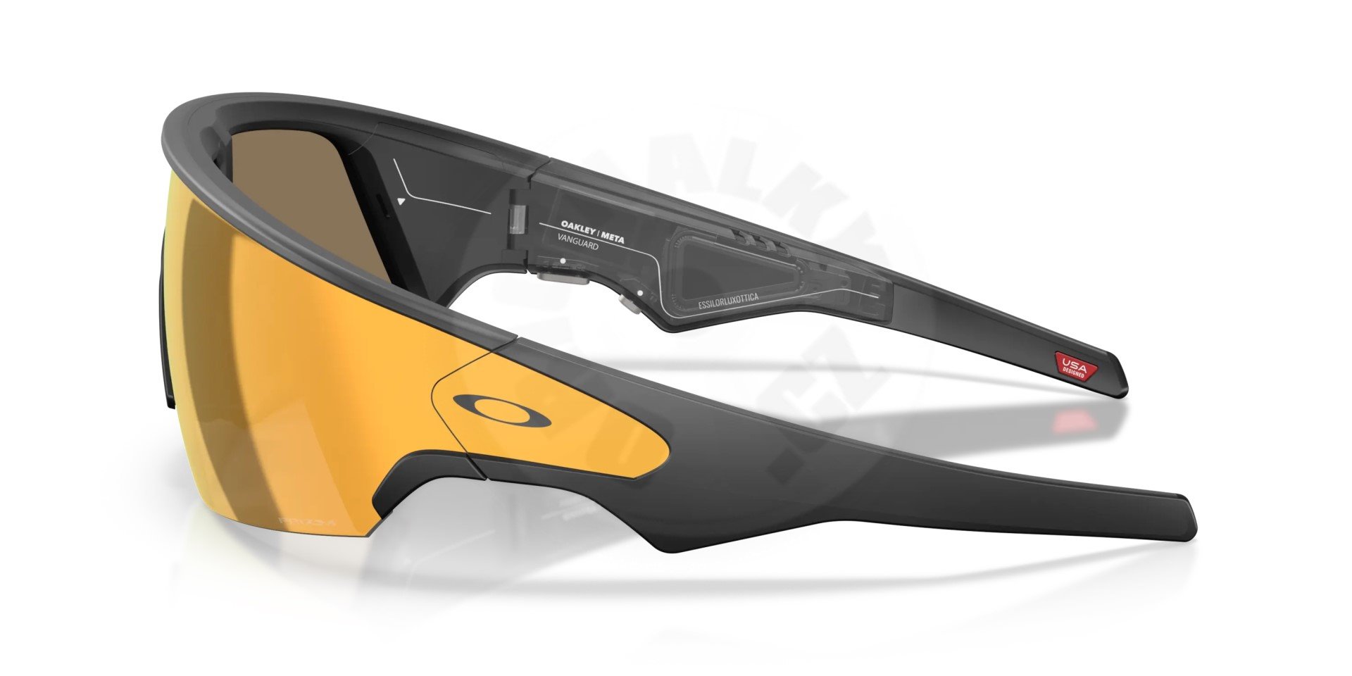 Meta Oakley Vanguard prizm 24k Lenses, black Frame 