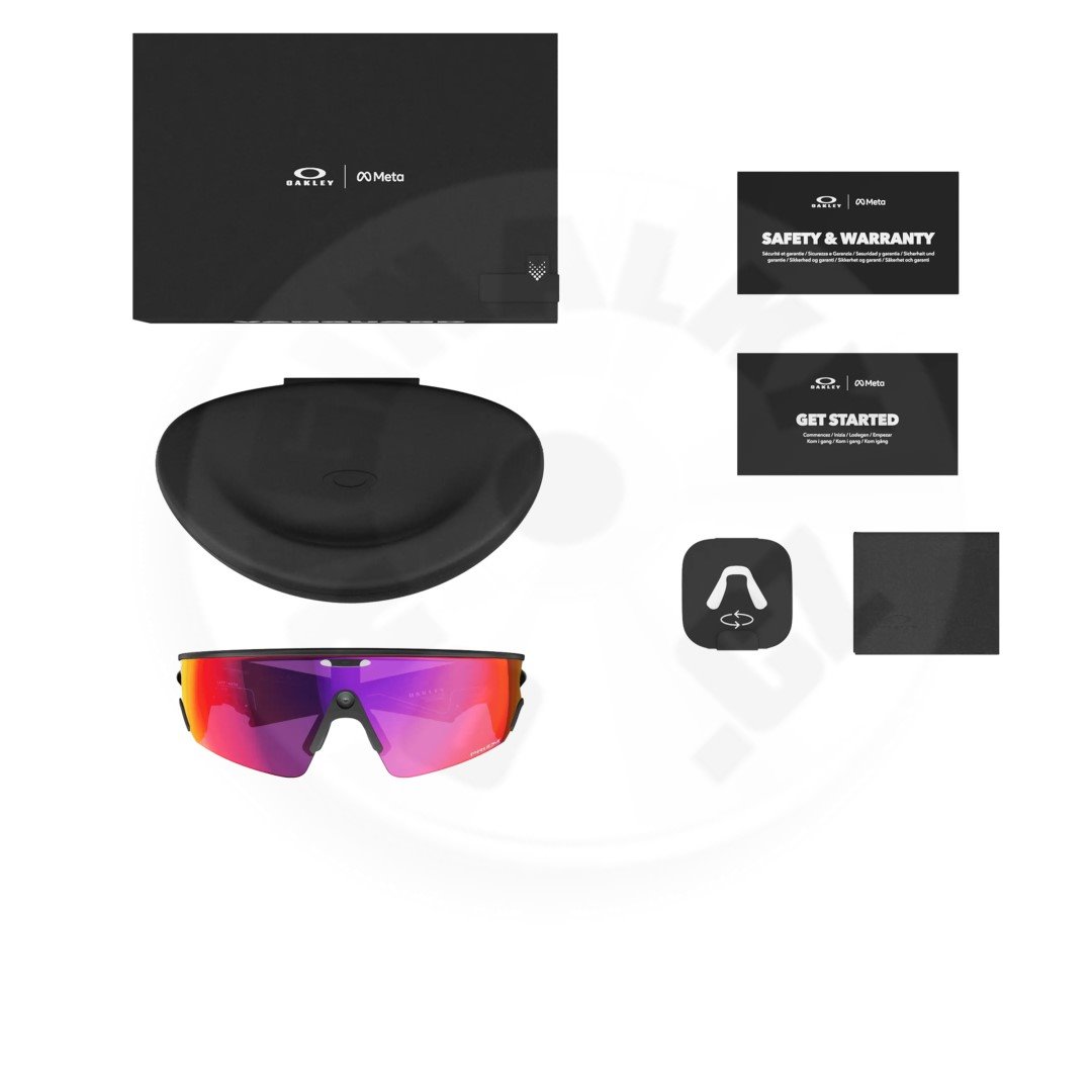 Meta Oakley Vanguard prizm road Lenses, black Frame 